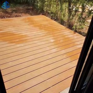 Outdoor Platform Deck Plank Extruded Metal Aluminium Flooring Decking Extrusion Profiles