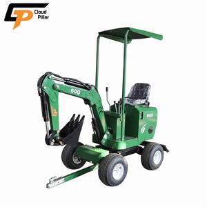 China Smallest Mini Excavator Micro Mini Compact New Wheel Excav Price