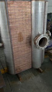 Premium Stainless Steel Full-Welded Plate Heat Exchanger for Dairy Cooling