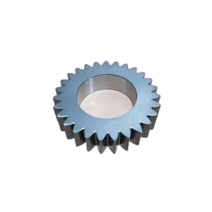 Custom CNC Machined Black Anodized Aluminum Gears for Automotive Applications and Industrial Use