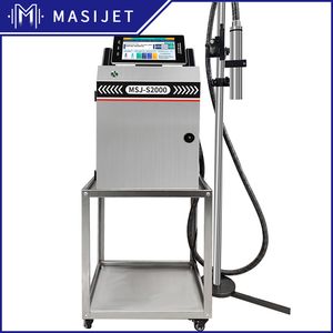 Industrial Cij Continuous Inkjet Printer Date Printing Barcode Batch Coding Machine for Food Beverage Chemical Industry