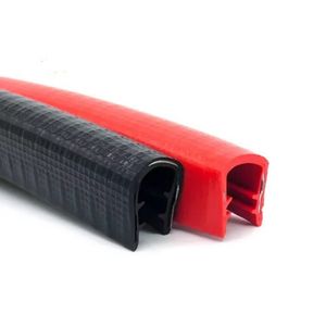 Custom U-Shaped PVC Rubber Sealing Strip for Car Doors