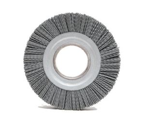 Silicon Carbide Abrasive Nylon Wheel Brush Grinding Polishing Disc Brush for Metal Deburring Rust Removal