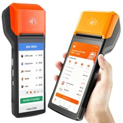 Handheld Android 14 Mobile POS Terminal with Printer R330 Plus