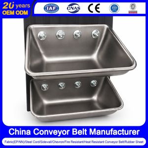 Flame Retardant Anti Static Bucket Elevator Conveyor Belt Manufacturer for Underground Coal Mine Vertical Bulk Coal Lifting Conveyor System