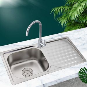 304 Stainless Steel Kitchen Sink with Storage