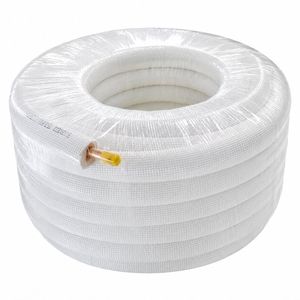 AC Refrigeration Parts Ventilation Air Conditioning Connection Rubber Copper Pipe HVAC Line Sets Air Conditioner Insulation Insulated Tube AC Connecting Pipe