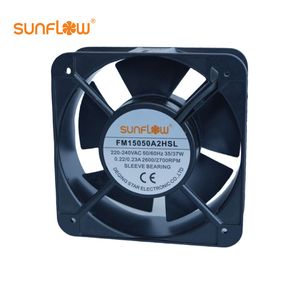 Sunflow FM15050 Axial Flow Fans Aluminum Shell Pure Copper Motor High Quality