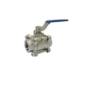 3PC Stainless Steel Fitting Coupling Ball Valve for Quick Safe Transfer