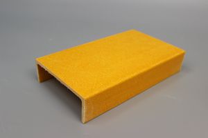 Weldable and Cuttable FRP GRP Fiberglass Rectangular Tube Composite Pultrusion Profile Pultruded FRP Profiles