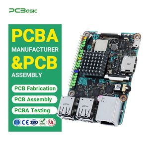 Pcbasic Printed PCB Assembly Custom Layout Design RGB Smart LED Module PCBA 8W