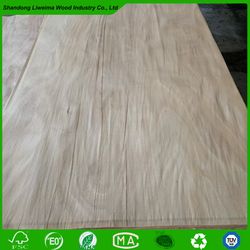 Plywood Veneer Natural Solid Wood Veneer Slat Panel for Furniture