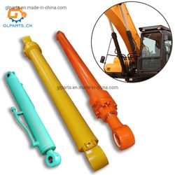 Excavator Hydraulic Cylinder for Ko-Matsu Vo-Lvo Ka-to Hyun-Dai Hi/Tachi Ko/Belco Parts, Factory Cheap Telescopic Custom Arm Boom Bucket Stick Oil Cylinder