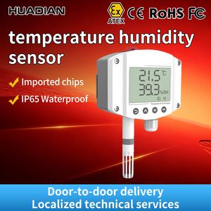 Sensor for Humidity and Temperature Monitor Transmitter Digital Controller Wall Mounted Temperature and Humidity Sensor