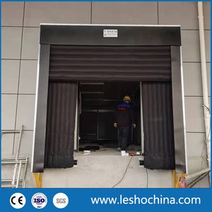 Inflatable Insulated Loading Dock Door Shelter for Warehouse Loading Bays