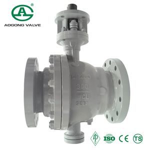 Premium Q47y Trunnion Mounted O Ball Valve Class 300lb