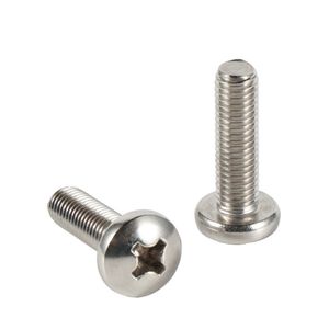 Strong Load-Bearing Capacity Customization Round Pan Head Steel Screw for Shipbuilding