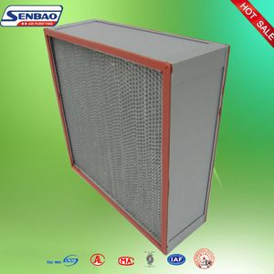 350℃ High Temperature Filters H13 H14 for Industrial Air Quality