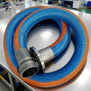 Food Processing Composite Hose Featuring Smooth Thermoplastic Film for Clean Food Transfer
