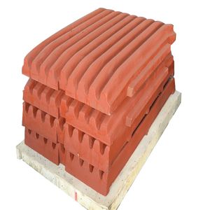 Jaw Crusher Spare Parts Fixed/Stationary and Swing Jaw Plate with High Quality