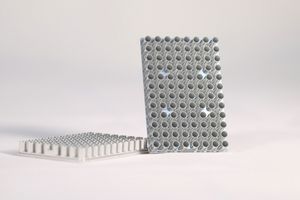Excellent Thermal Conductivity Aluminum Heating Element 96-Well PCR Heating Block