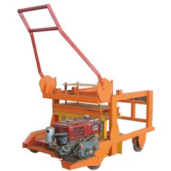 Diesel Power Mobile Concrete Brick Block Making Machine (QM4-45)