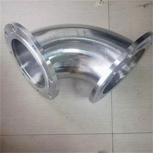 Loose Flange Ductile Iron Elbow for PE Pipe Connection