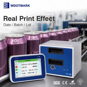 Automatic Date Coding Machine Linx Tt500 32mmthermal Transfer Overprinter on Packing Labeling Machine Tto Thermal Printer