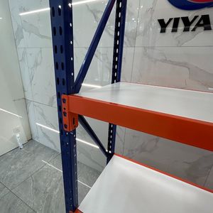 Yiyang Warehouse Stand - Durable Powder Coated Display Rack for Trough Plates