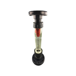Lzs ABS PVC Water Flow Meter Plastic Tube Rotameter