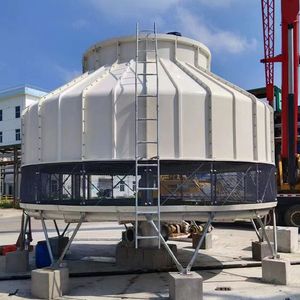 Multi Industrial Application Heat Dissipation Films Industrial Refrigeration FRP Round Oen Water Cooling Tower