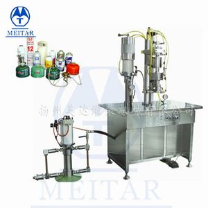 Factory Direct Sale Under Cap Refrigerant Freon R134A Aerosol Can Filling Machine