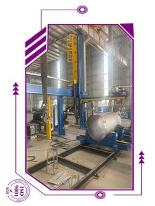 Pipe Prefabrication Automatic Welding Machine Chemical Machinery, Pressure Vessels, Use Welding Manipulator, Boom and Column of Cladding Welding