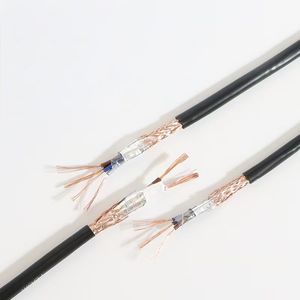 High Quality 2-24 Cores PVC Sheath Flexible Shielded Cable Rvvp Electric Cable