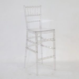 Acrylic Chiavari Chair Modern Bar Banquet and Event Chairs for Outdoor Use