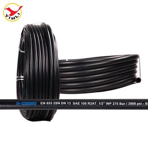 High Pressure Smooth Finish SAE 100 R1 R2 at Rubber Hydraulic Hose