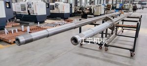 High Torque Keyslot Twin Screw Shaft Large Diameter Shaft Used in Petrochemical Industry