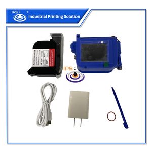 Mini Handheld Thermal Inkjet Printer Portable Tij Inkjet Coding Machine for Paper Box Plastic Bottle Cap Expiry Date Batch Number Coder