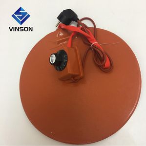 Factory Supply Silicone Rubber Heater Pad Build Plate Heat Bed Silicone Rubber Heating Pad Hot Plates with Temperature Control