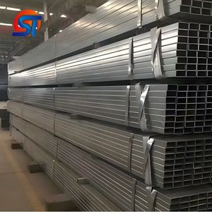 High Quality Corrugated Rectangular Steel Pipe Iron Hollow Section Galvanized Square Tube