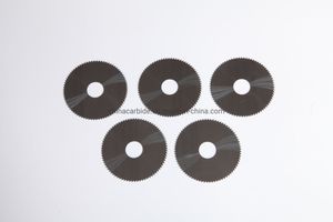 Mirror Polished Tungsten Carbide Circular Cutting Blade