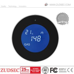 Tuya LCD Display Wireless WiFi Smart Gas Detector for Gas Leakage Alarm
