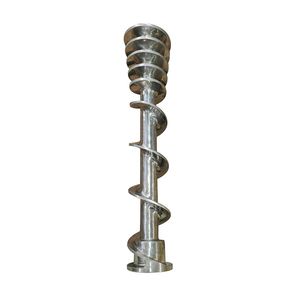 Custom Investment Meat Mincer Screw CNC Machining Stainless Steel Parts Lost Wax Casting