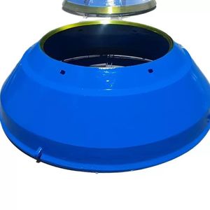 Reinforced Crusher Bowl Liner Wear Wall for Mobile Cone Crusher High Toughness Casting