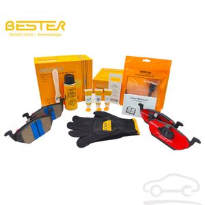 D768 Sp2025 L1K0698151f Performance Brake Pad for High Heat Brake Durability for VW Jetta Bester Brake Pad