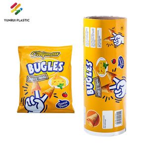Printing BOPP LDPE Roll Food Grade Heat Seal Pet Nylon Plastic Packaging Laminating Aluminum Foil Film for Snack
