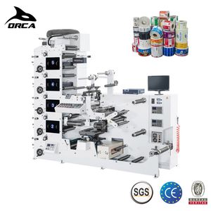 5 Colors Flexo Printing Machine with Slitting