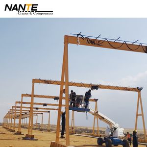 Factory Customization 2 Ton Mini Light Single Girder Gantry Crane