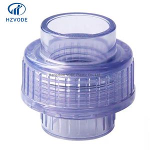 UPVC Clear Union for Water Treatment with High Quality by Hzvode
