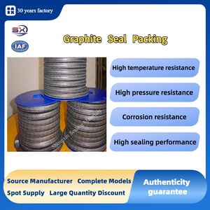 Wear-Resistant, Pressure-Resistant, and High-Temperature-Resistant Sealing Rope High-Pressure Pure Graphite Packing Nickel Wire Packing Packing